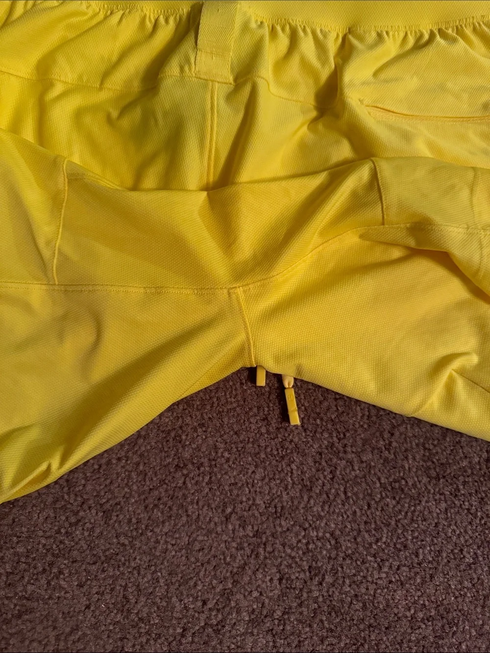 lululemon athletica Bright Yellow Performance Shorts